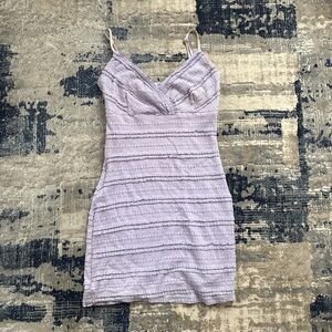 Superdown purple mini dress